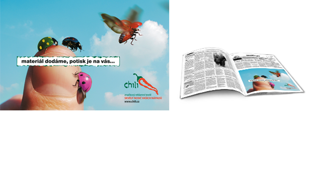 Chili reklamní textil