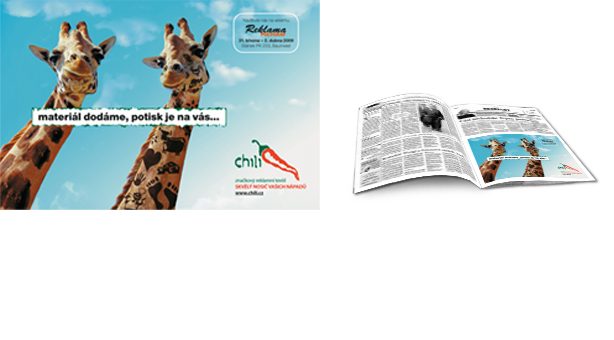 Chili reklamní textil