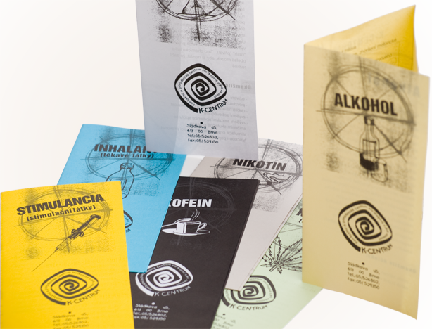 Informační materiály protidrogového centra