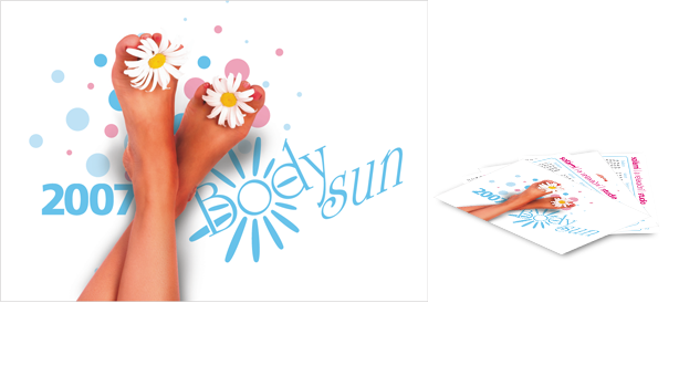 Kalendářík solária Bodysun