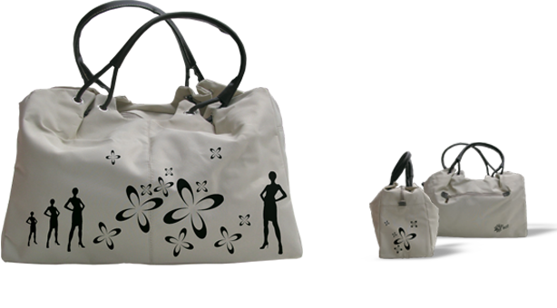 Potisk tašek solária