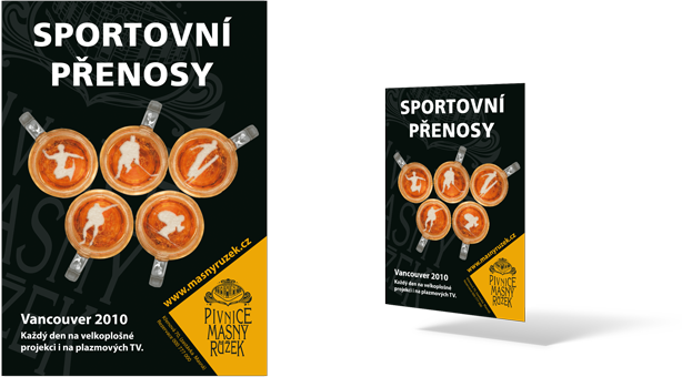 Dekorační plakát do restaurace