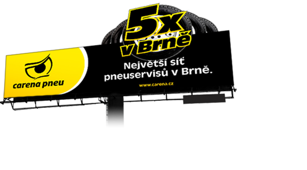 Reklamní kampaň sítě pneuservisů