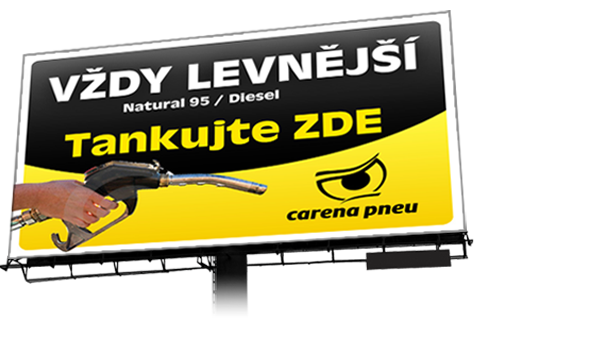 Reklamní kampaň sítě pneuservisů