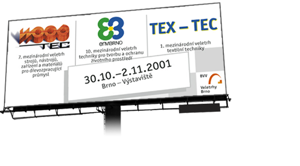 Veletržní velkoplošná inzerce