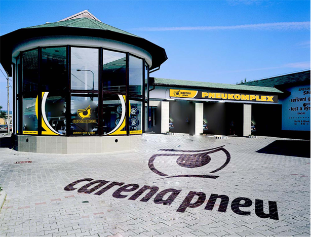 Provozovna pneuservisu Carena