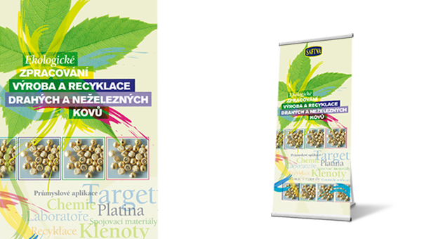 Safina reklamní roll-up